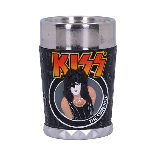 KISS Flame Range The Starchild Shot Glass 7.5cm Shot Glass Front