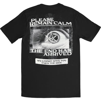 Bring Me The Horizon Remain Calm Slim Fit T-shirt Back