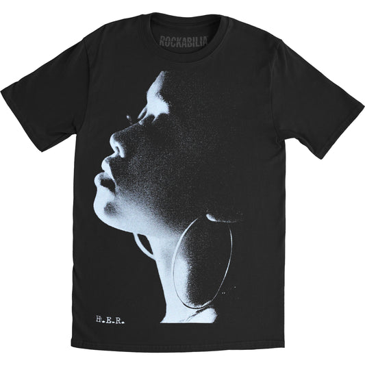 H.E.R. Profile Shot Slim Fit T-shirt Front