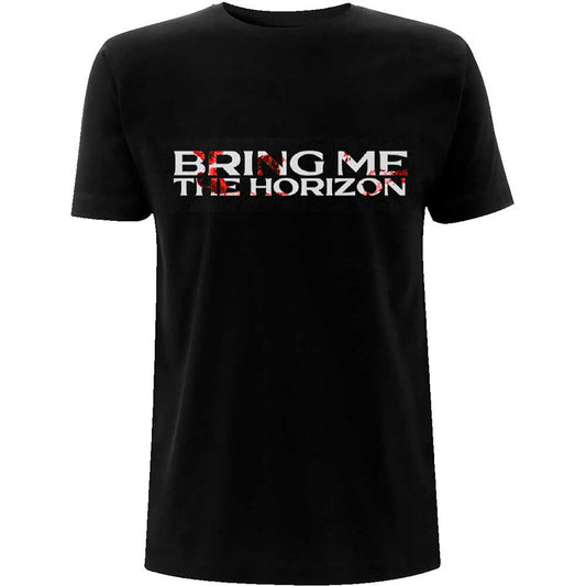 Bring Me The Horizon Symbols (Back Print) Slim Fit T-shirt Front