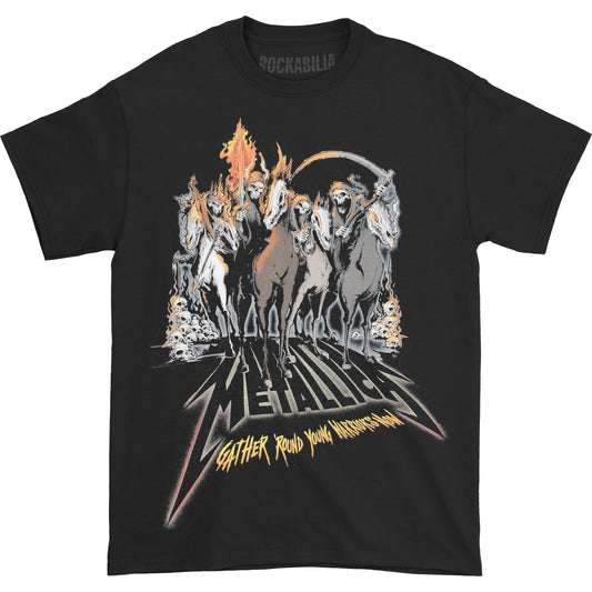 Metallica 40th Anniversary Horsemen Slim Fit T-shirt Front