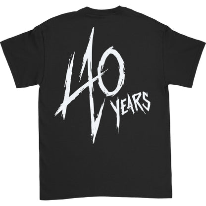 Metallica 40th Anniversary Garage (Back Print) Slim Fit T-shirt Back