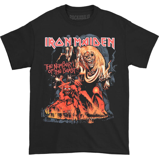 Iron Maiden Number of the Beast Graphic T-shirt Front