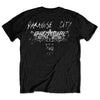 Paradise City Stars (Back Print) Slim Fit T-shirt