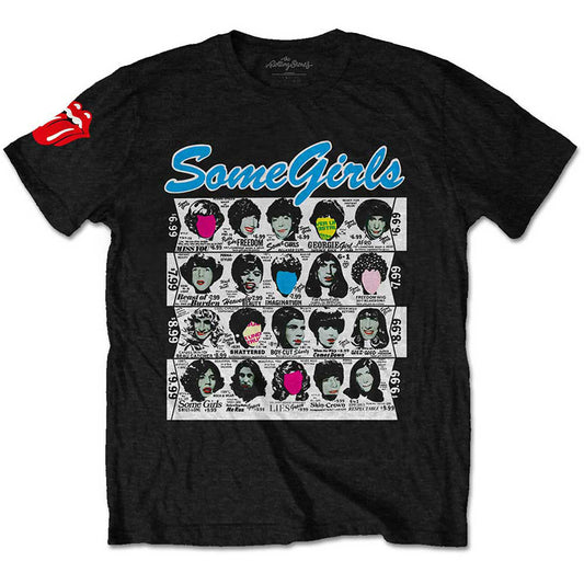 Rolling Stones Some Girls Album (Sleeve Print) Slim Fit T-shirt Front