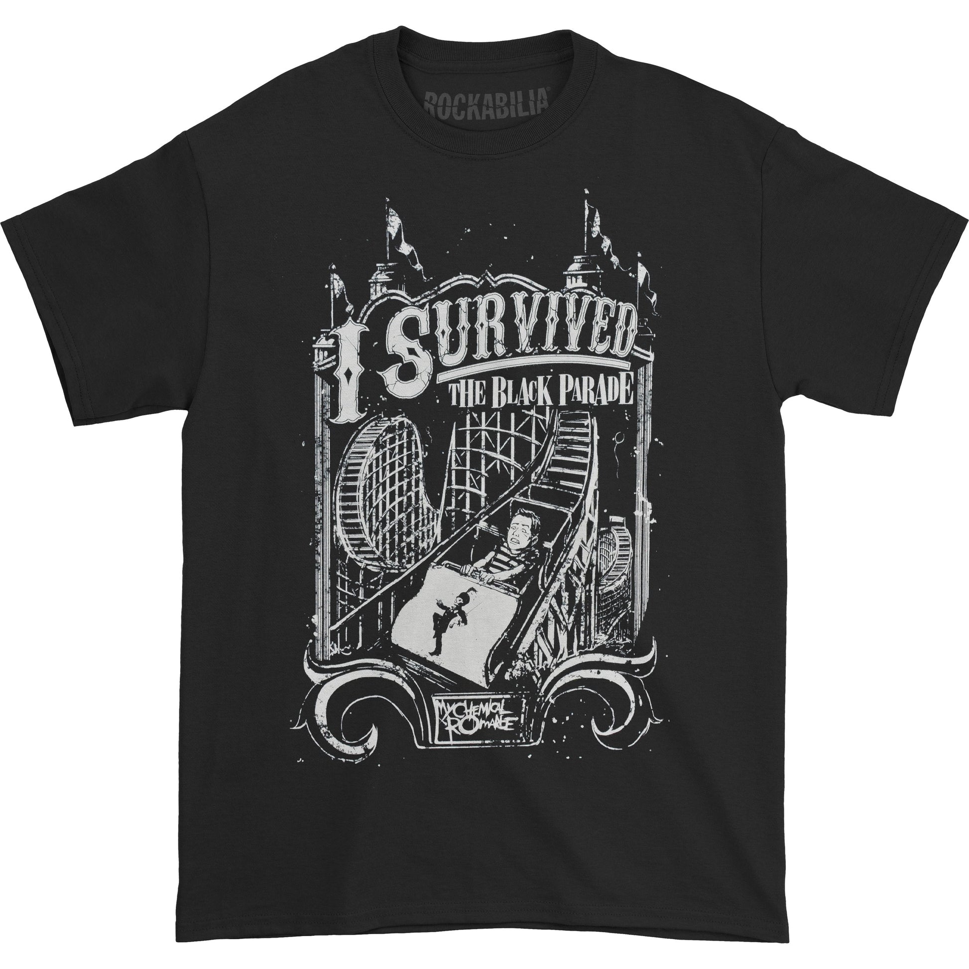My Chemical Romance I Survived Slim Fit T-shirt Front