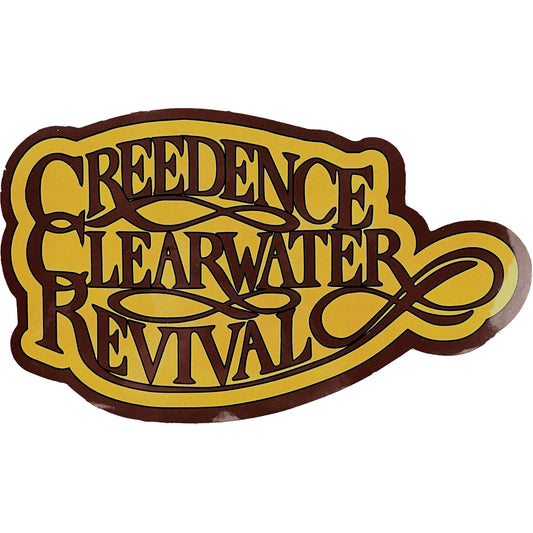 Creedence Clearwater Revival Logo Sticker Front