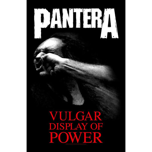 Pantera Vulgar Display Of Power Poster Flag Front