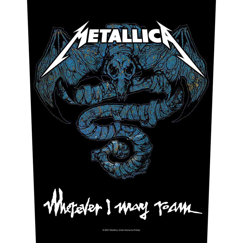 Metallica Wherever I May Roam Back Patch Front