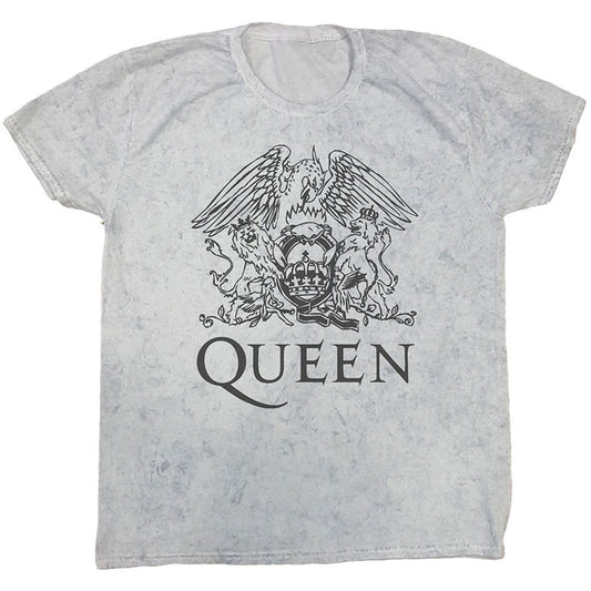 Queen Crest (Dip-Dye) Tie Dye T-shirt Front