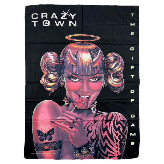 Crazy Town Game Poster Flag Front