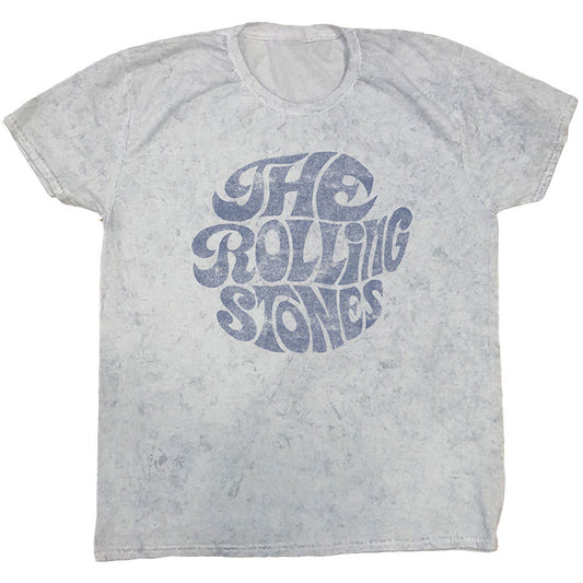 Rolling Stones 70's Logo (Dip-Dye) Tie Dye T-shirt Front