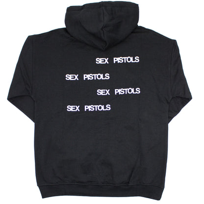 Sex Pistols Pretty Vacant (Back Print) Hooded Sweatshirt Back
