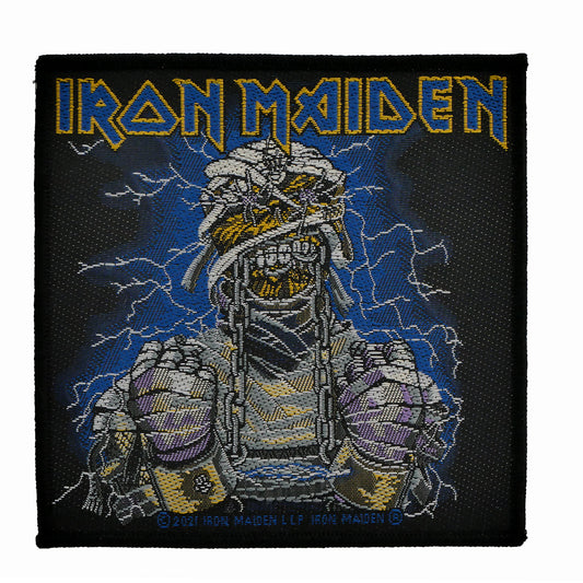 Iron Maiden Powerslave Eddie (Retail Pack) Woven Patch Front