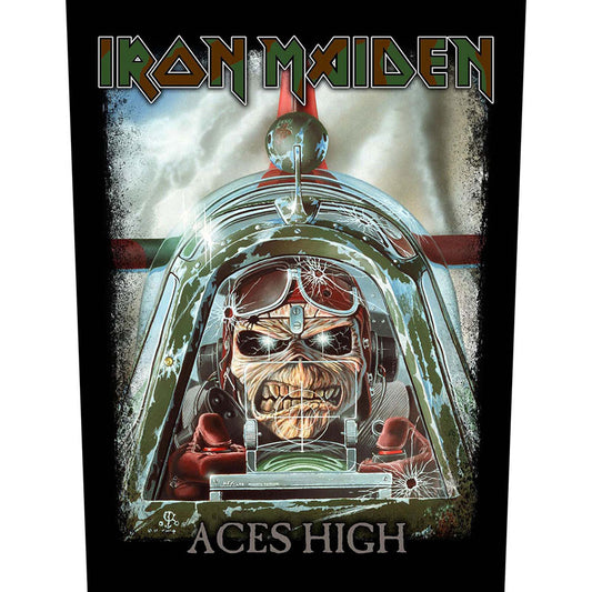 Iron Maiden Aces High Back Patch Front