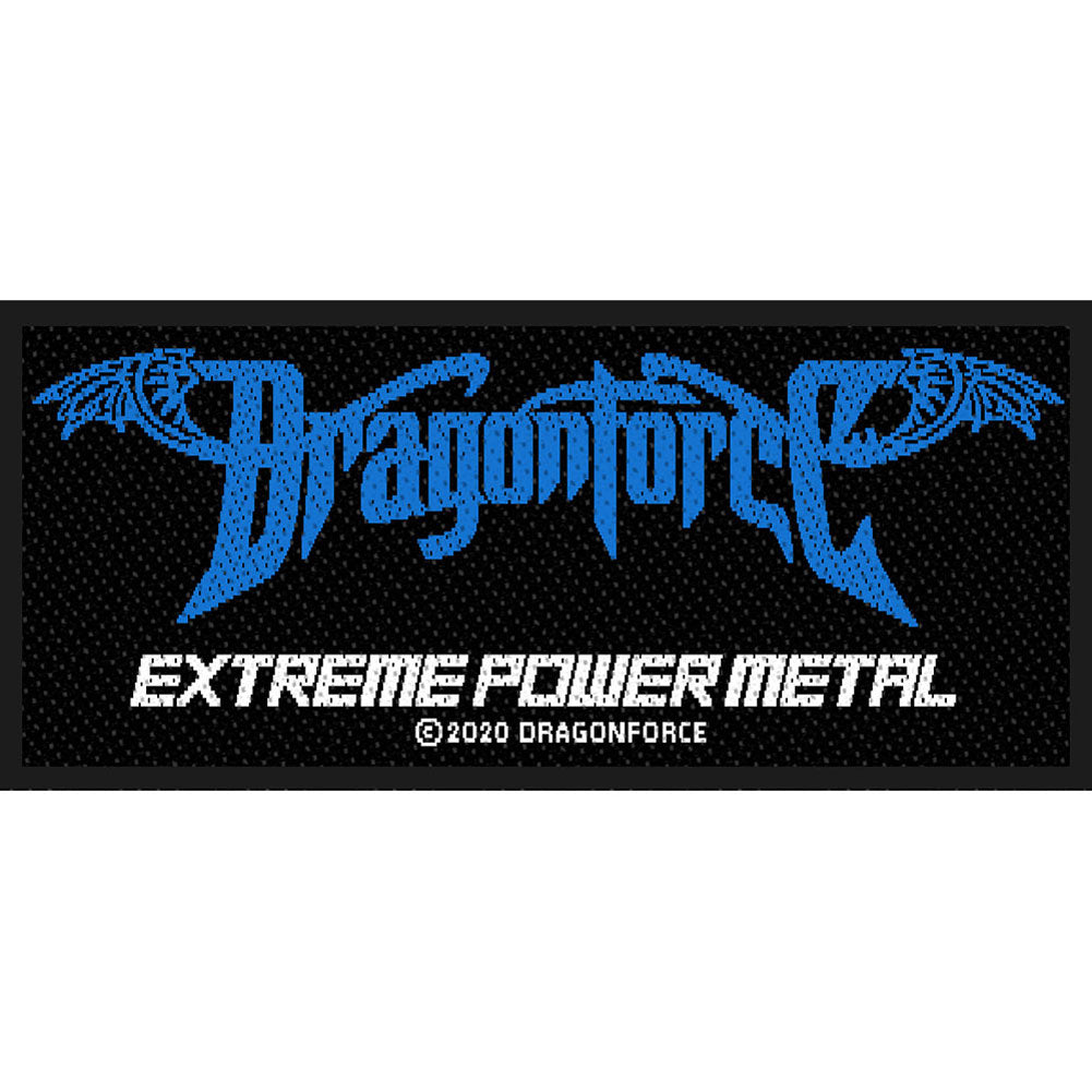 Dragonforce Extreme Power Metal (Loose) Woven Patch Front