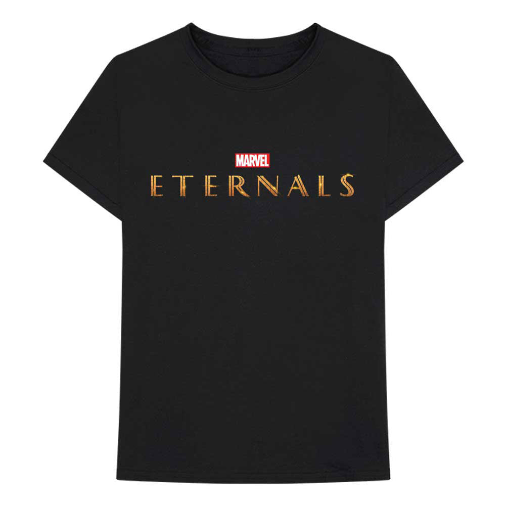 Marvel Comics Eternals Logo Slim Fit T-shirt Front