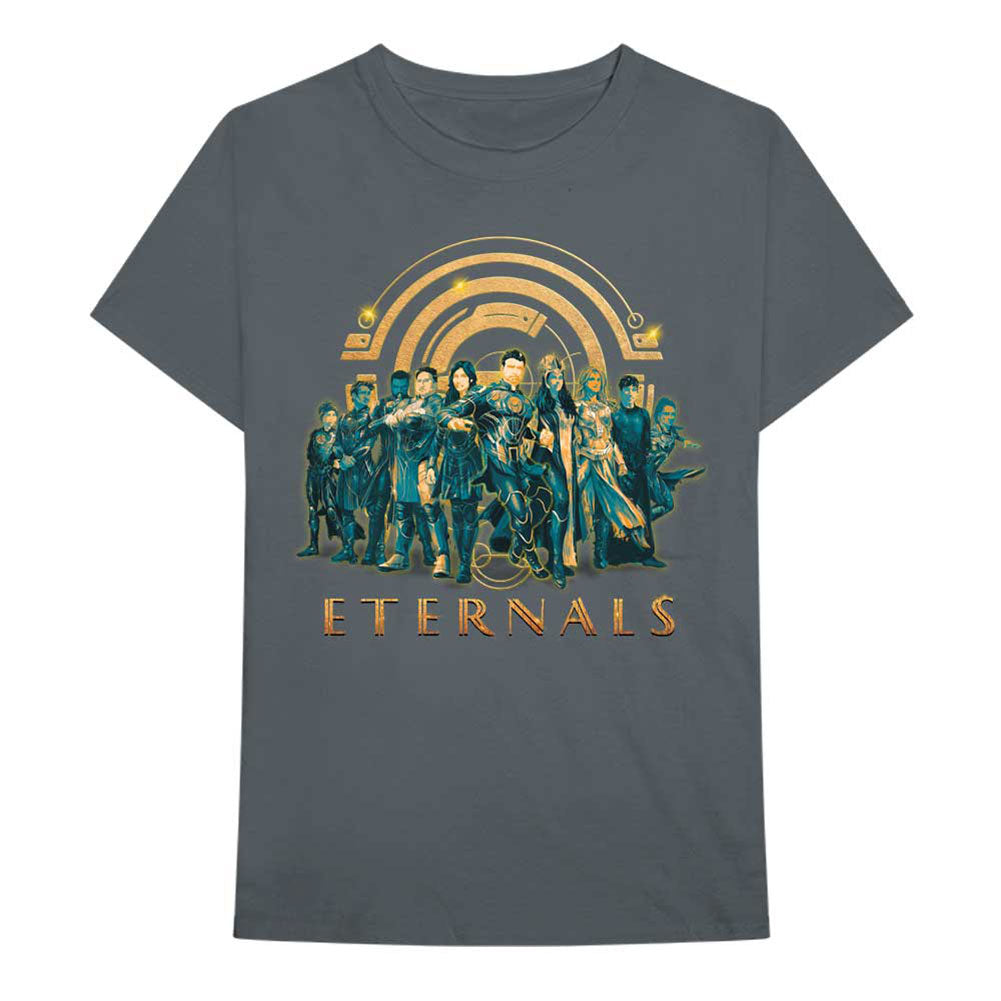 Marvel Comics Eternals Heroes Slim Fit T-shirt Front