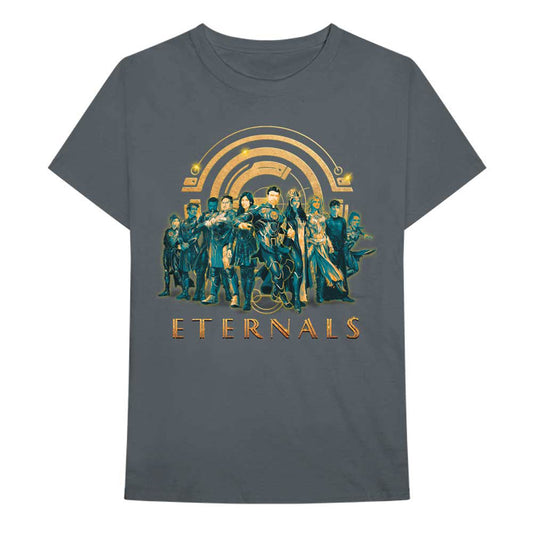 Marvel Comics Eternals Heroes Slim Fit T-shirt Front
