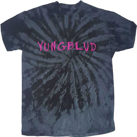 Yungblud Scratch Logo (Dip-Dye) Tie Dye T-shirt Front