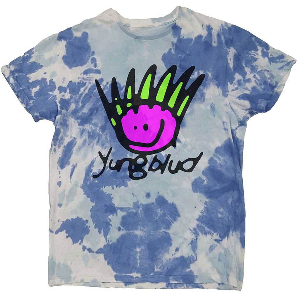 Yungblud Face (Dip-Dye) Tie Dye T-shirt Front