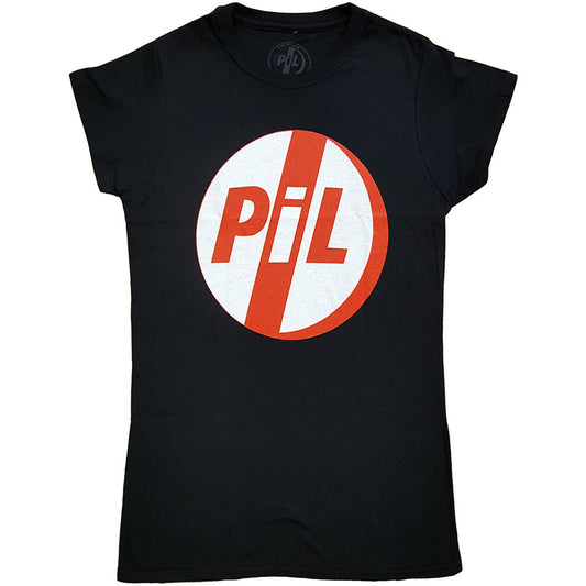 Public Image Ltd Logo Ladies T-Shirt Junior Top Front