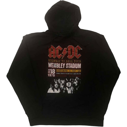 AC/DC Wembley '79 (Eco-Friendly) Hooded Sweatshirt Front