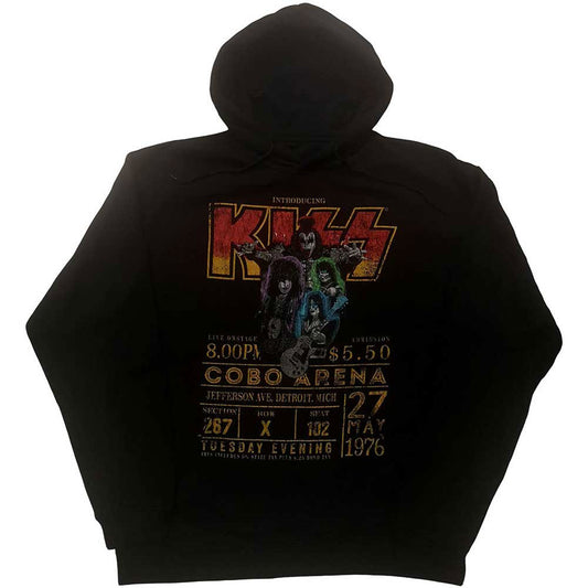 KISS Cobra Arena '76 (Eco-Friendly) Hooded Sweatshirt Front