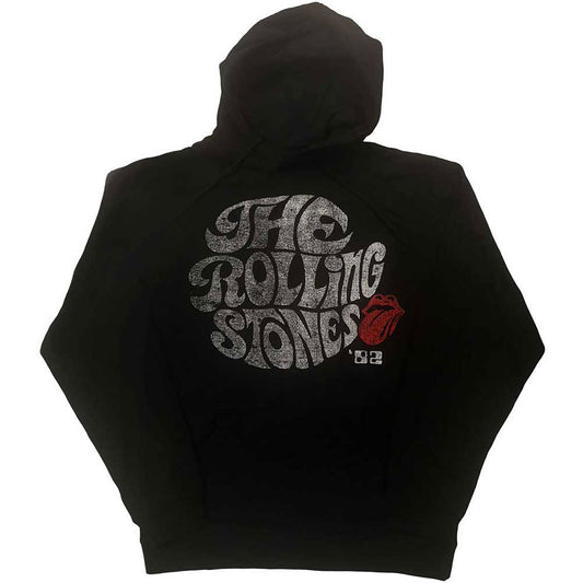 Rolling Stones Swirl Logo '82 (Eco-Friendly) Hooded Sweatshirt Front