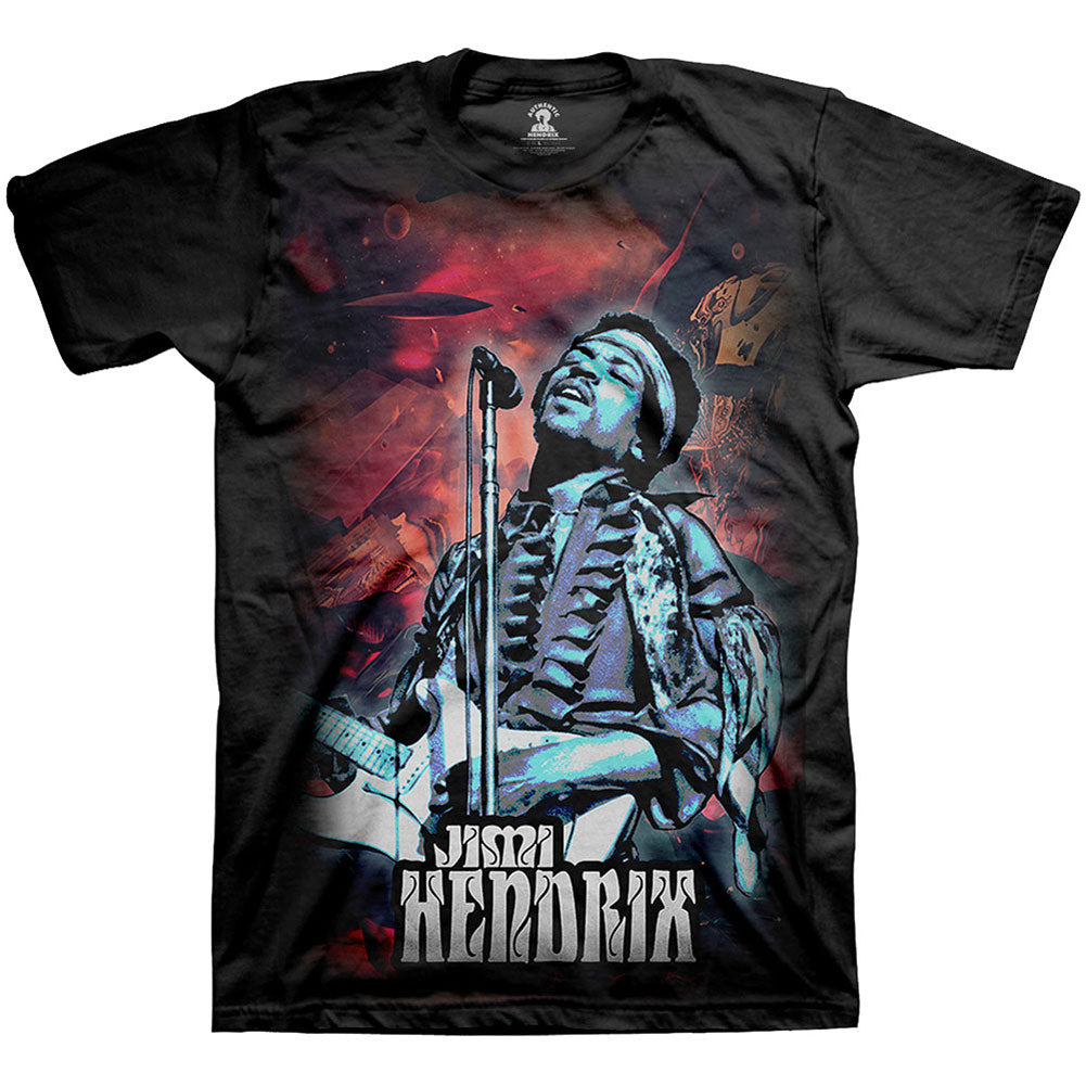 Jimi Hendrix Universe Slim Fit T-shirt Front