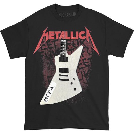 Metallica Eet Fuk (Back Print) Slim Fit T-shirt Front