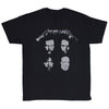 4 Faces (Back Print) Slim Fit T-shirt