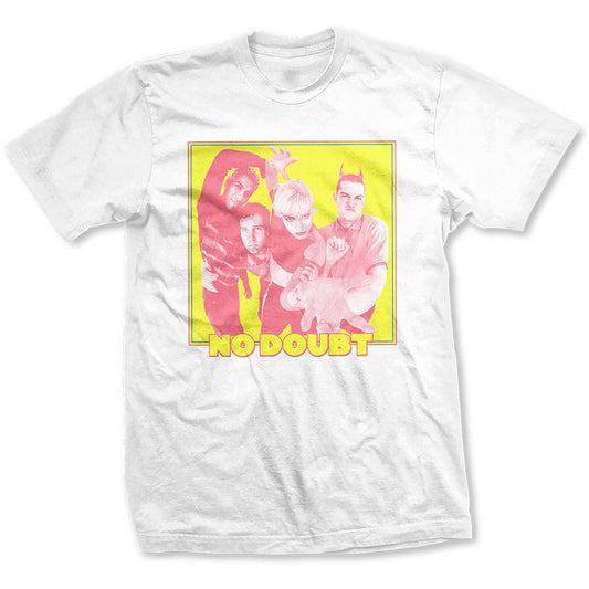 No Doubt Yellow Photo Slim Fit T-shirt Front