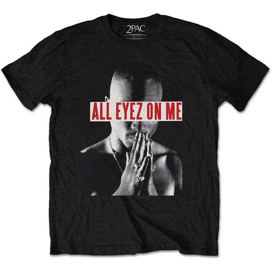 Tupac Eyez On Me Slim Fit T-shirt Front