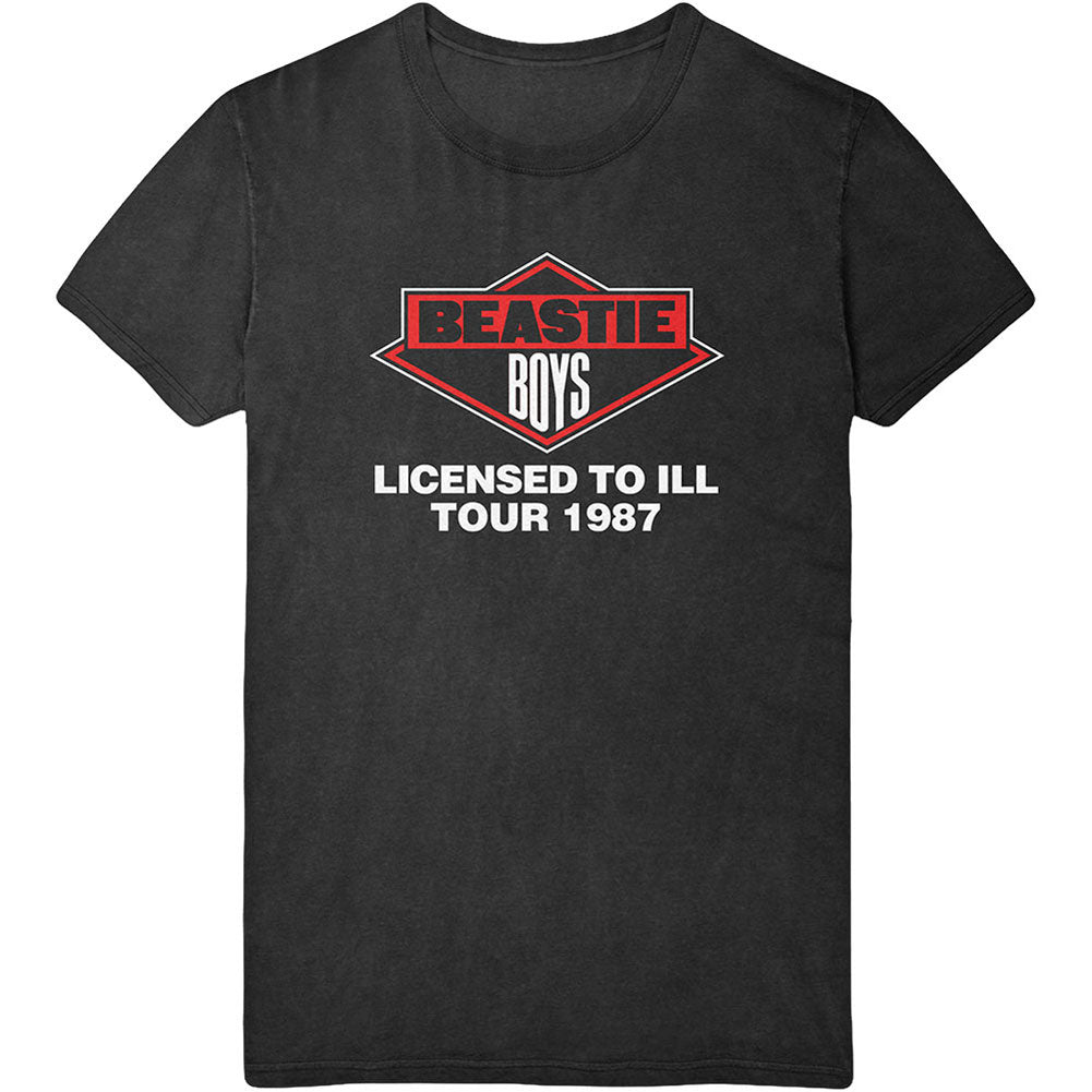 Beastie Boys Licensed To Ill Tour 1987 Slim Fit T-shirt Front