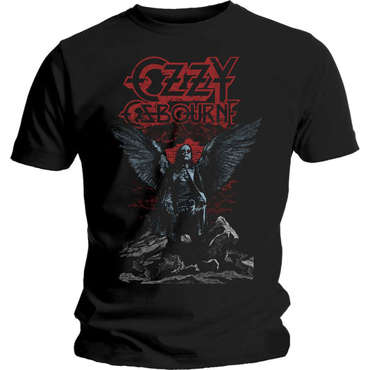 Ozzy Osbourne Angel Wings Slim Fit T-shirt Front