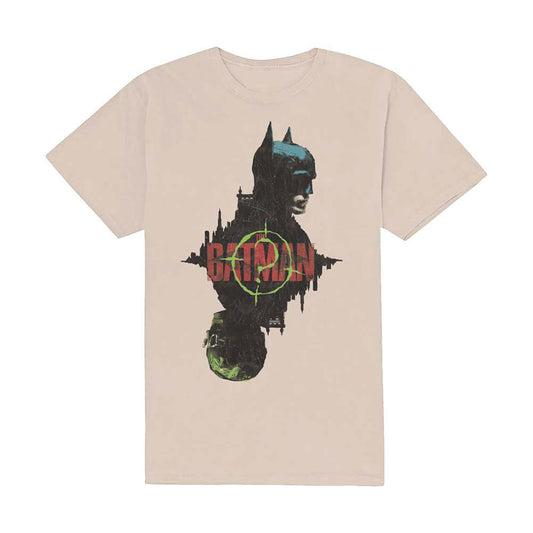 The Batman Question Mark Bat Slim Fit T-shirt Front