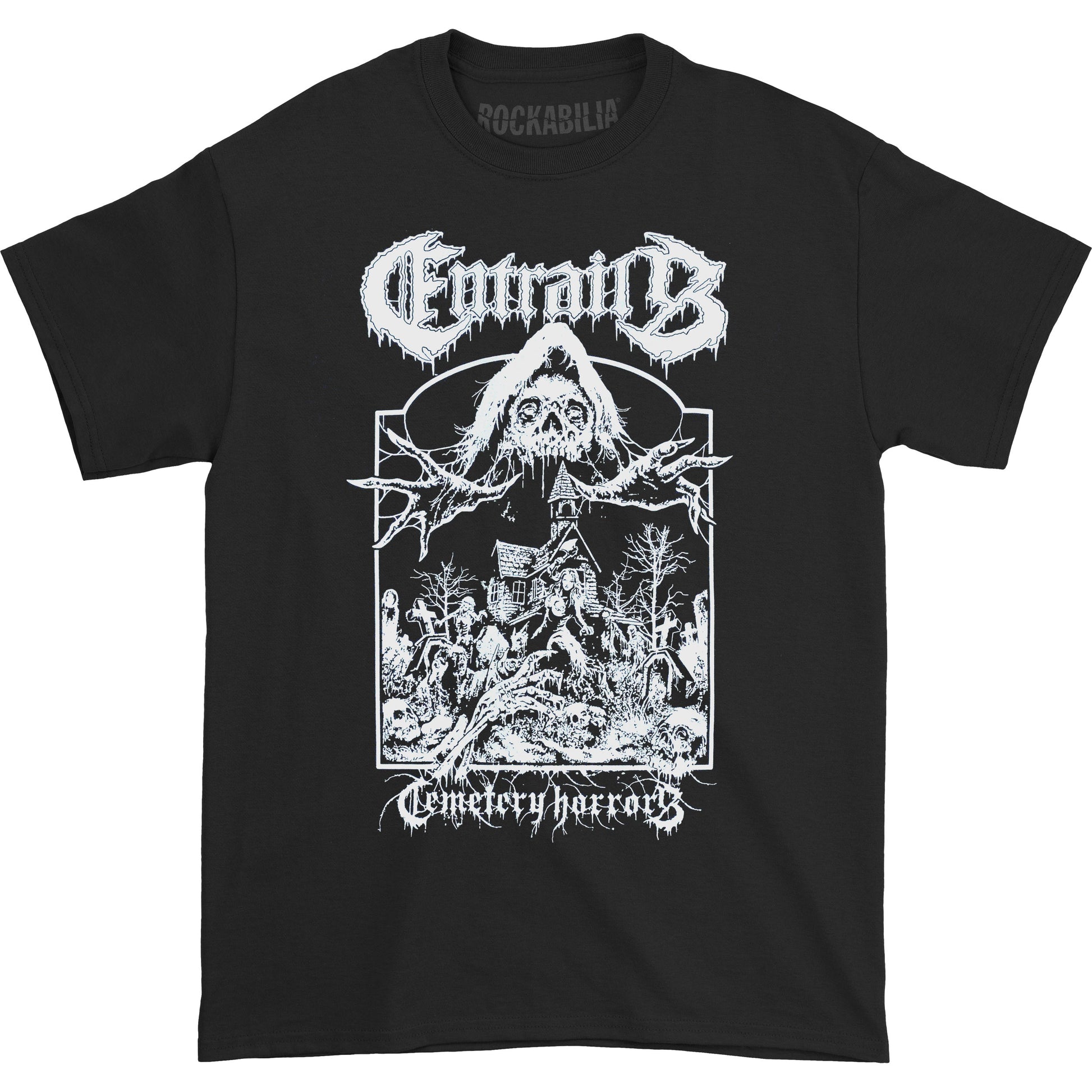 Entrails Cemetary Horrors T-shirt Front