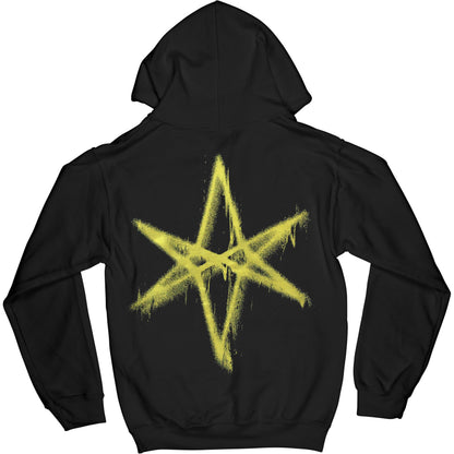 Bring Me The Horizon Spray Hex (Back Print) Hooded Sweatshirt Back