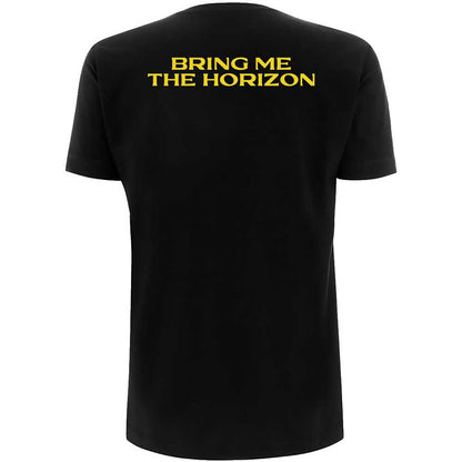 Bring Me The Horizon Spray Hex (Back Print) Slim Fit T-shirt Back