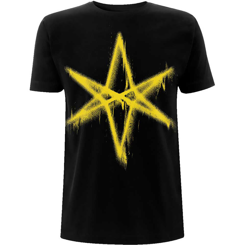 Bring Me The Horizon Spray Hex (Back Print) Slim Fit T-shirt Front