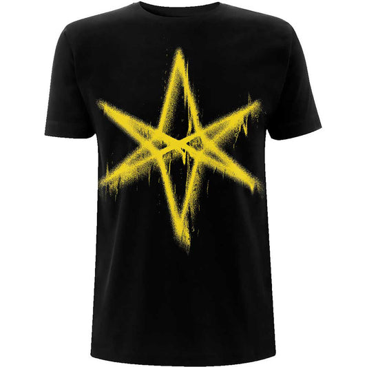 Bring Me The Horizon Spray Hex (Back Print) Slim Fit T-shirt Front