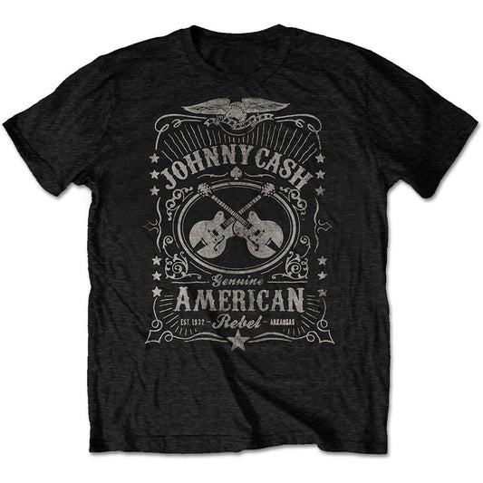 Johnny Cash American Rebel Slim Fit T-shirt Front