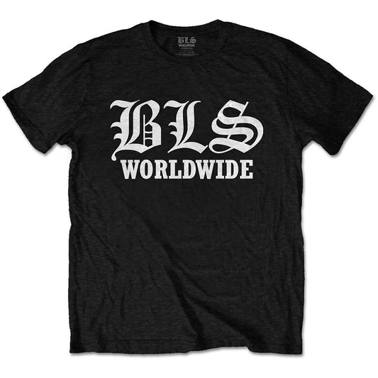 Black Label Society Worldwide (Back Print) Slim Fit T-shirt Front
