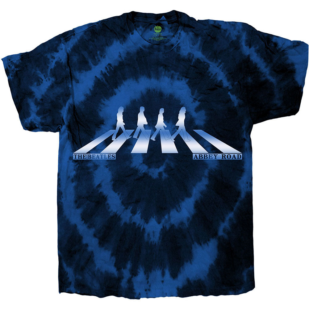 Beatles Abbey Road Crossing Gradient (Dip-Dye) Tie Dye T-shirt Front