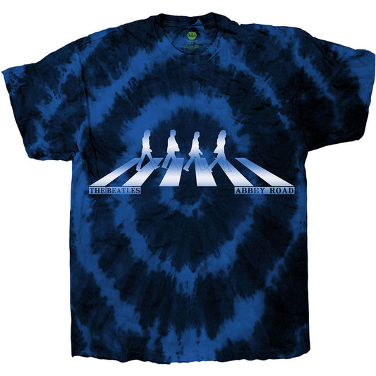 Beatles Abbey Road Crossing Gradient (Dip-Dye) Tie Dye T-shirt Front