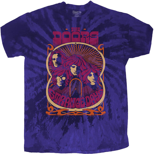 Doors Strange Days (Dip-Dye) Tie Dye T-shirt Front
