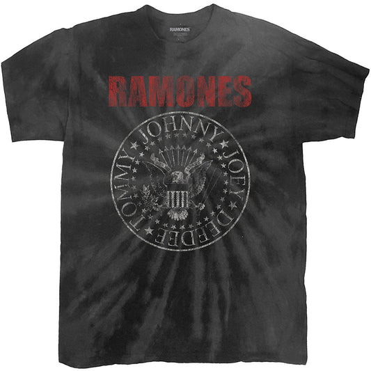 Ramones Presidential Seal (Dip-Dye) Tie Dye T-shirt Front