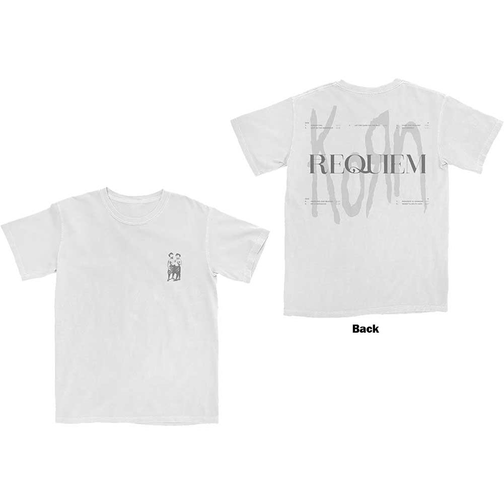Korn Requiem (Back Print) Slim Fit T-shirt Front