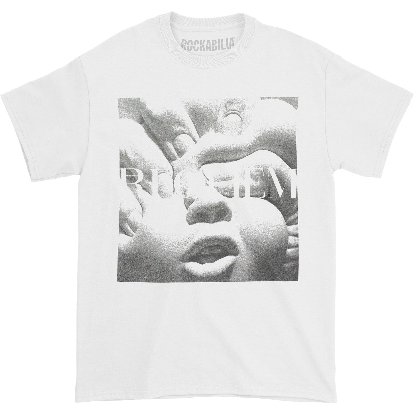 Korn Requiem Album Cover (Back Print) Slim Fit T-shirt Front